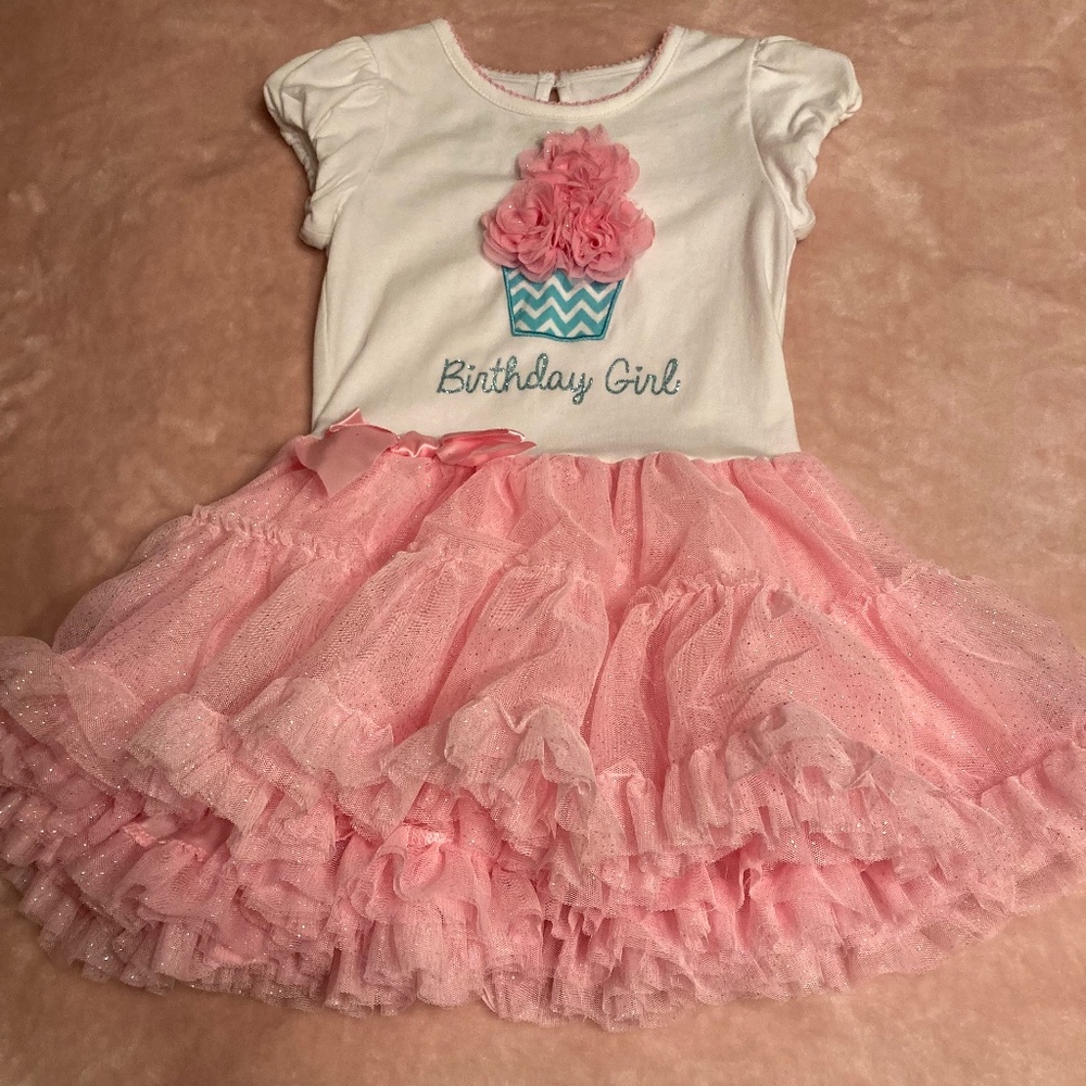 Toddler’s Birthday Girl Dress Size 2T